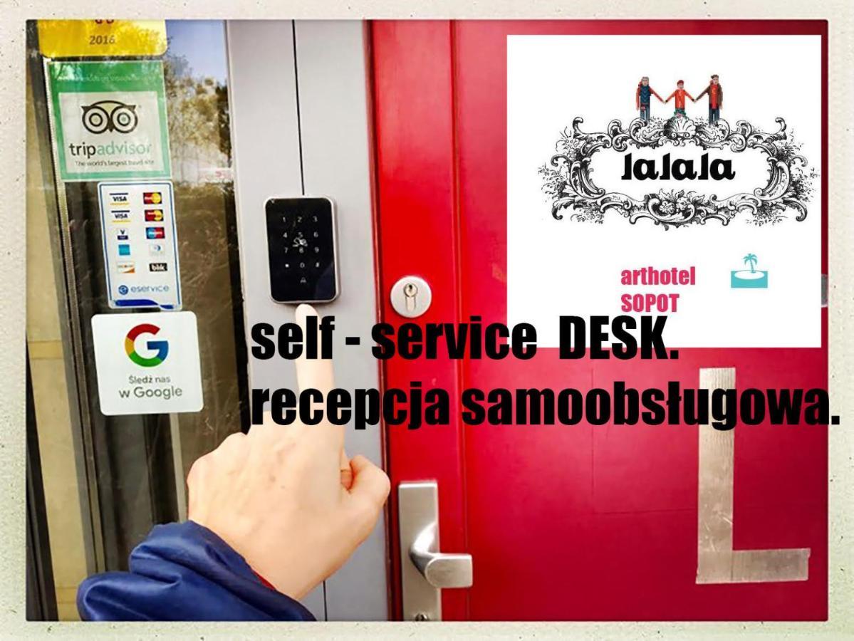 Lalala Apartman Sopot Kültér fotó